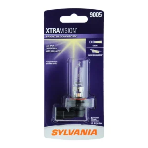 Ampoule Phare Halogène Sylvania 9005 XtraVision, Pack de 1